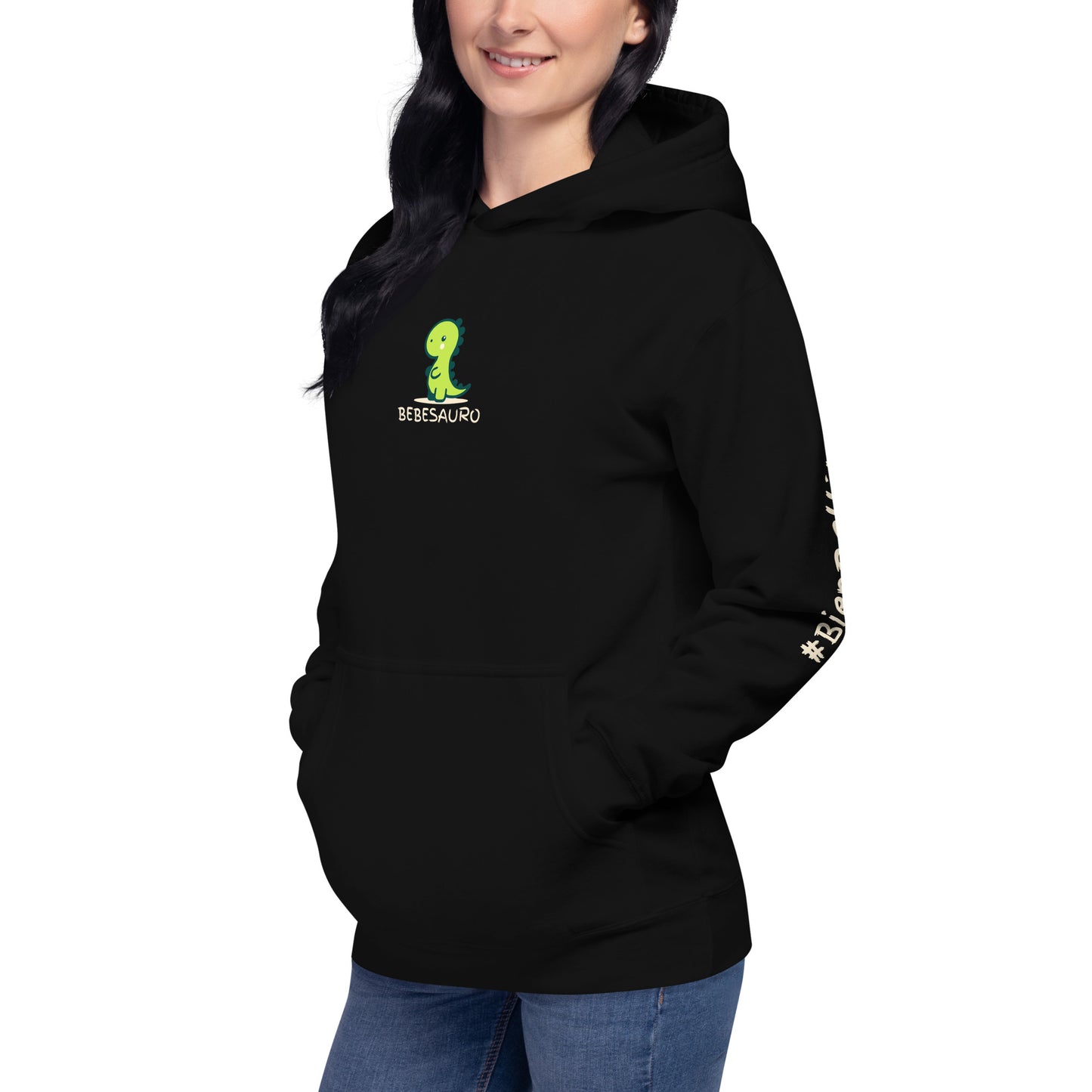 Unisex Hoodie Bebesauro (Estampado)