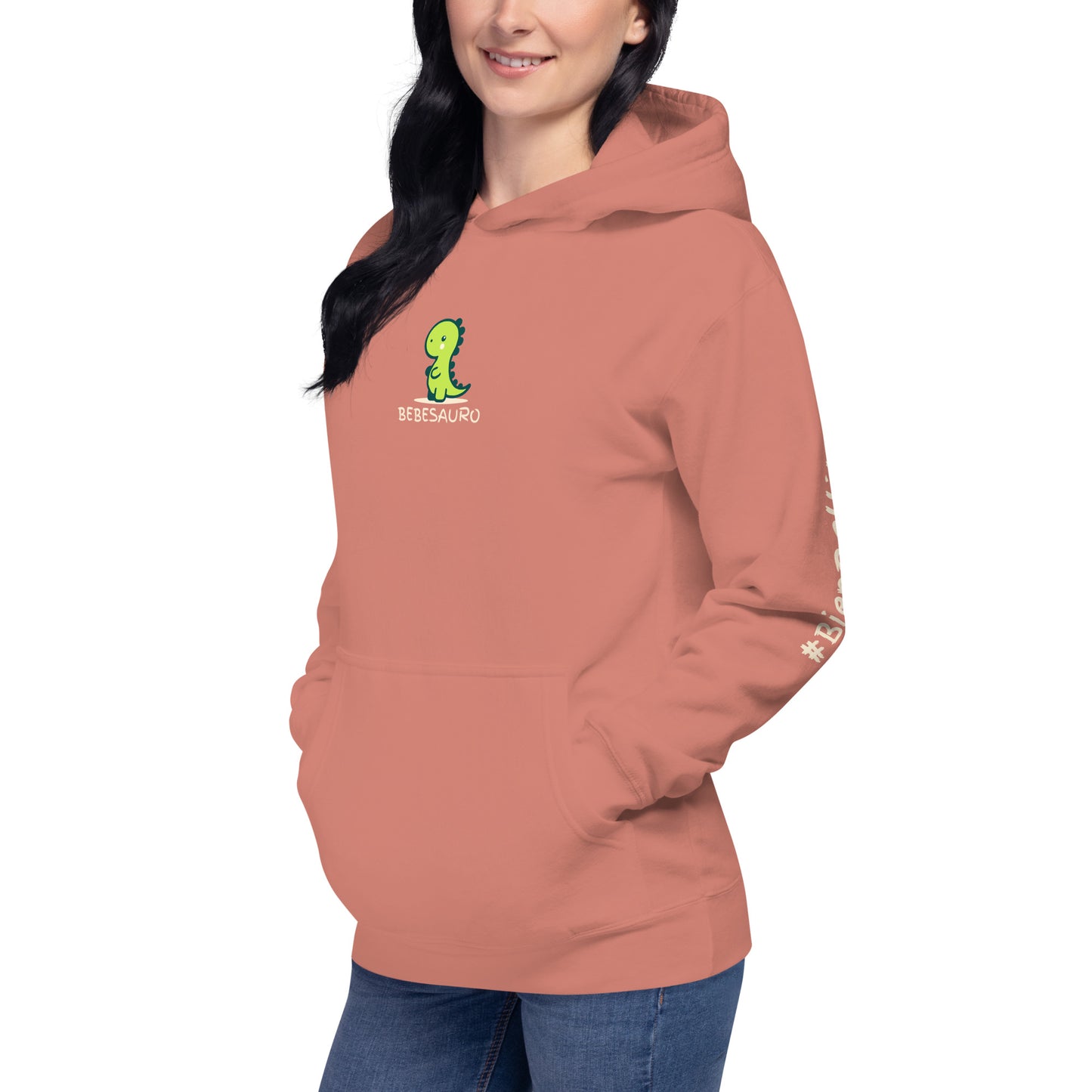 Unisex Hoodie Bebesauro (Estampado)